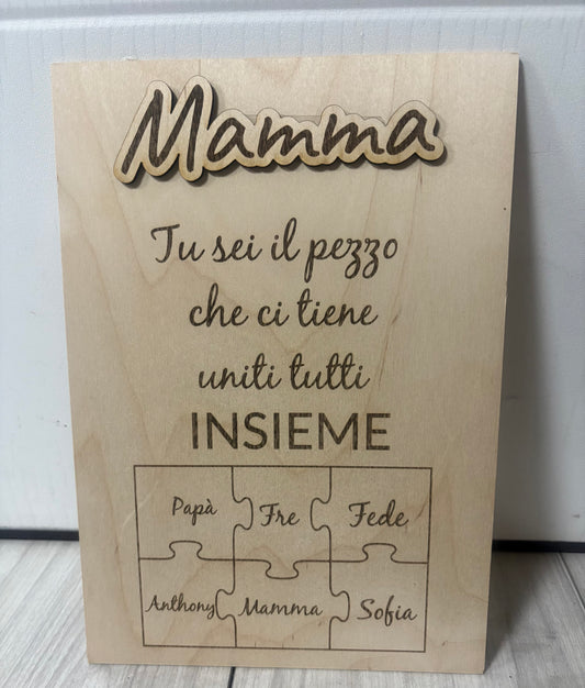 Quadretto per la festa della mamma