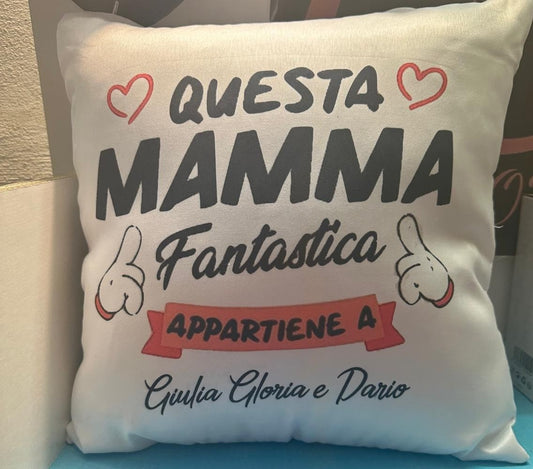Cuscino per la festa della Mamma