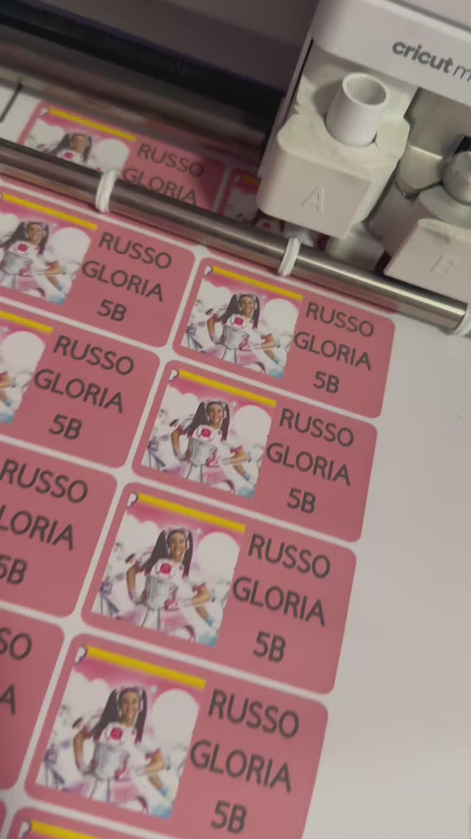 Etichette personalizzate per la scuola