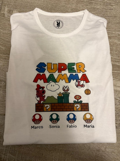 Maglietta personalizzata per la festa della mamma