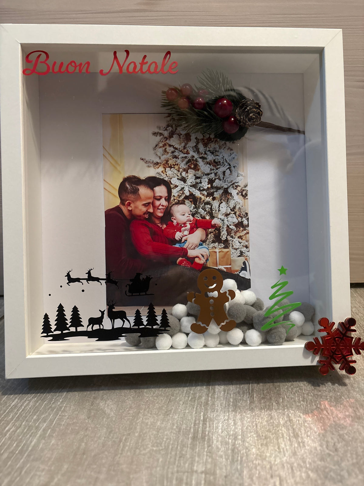 Shadow box natalizia