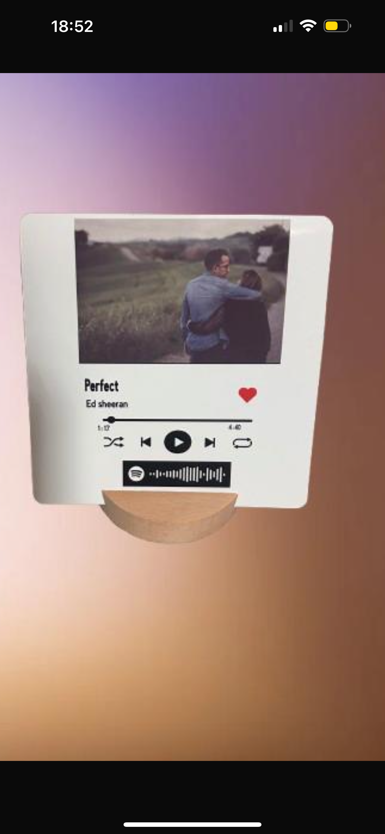 Targhetta Spotify