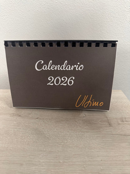 Calendario 2026 personalizzato da tavolo