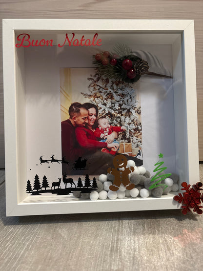 Shadow box natalizia