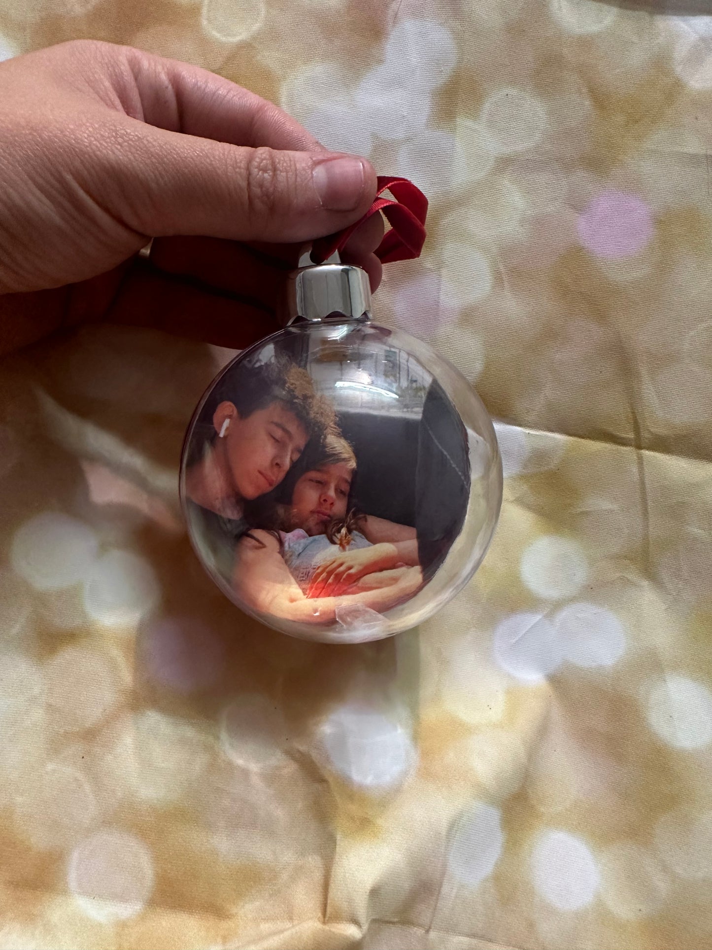 Pallina personalizzata con foto