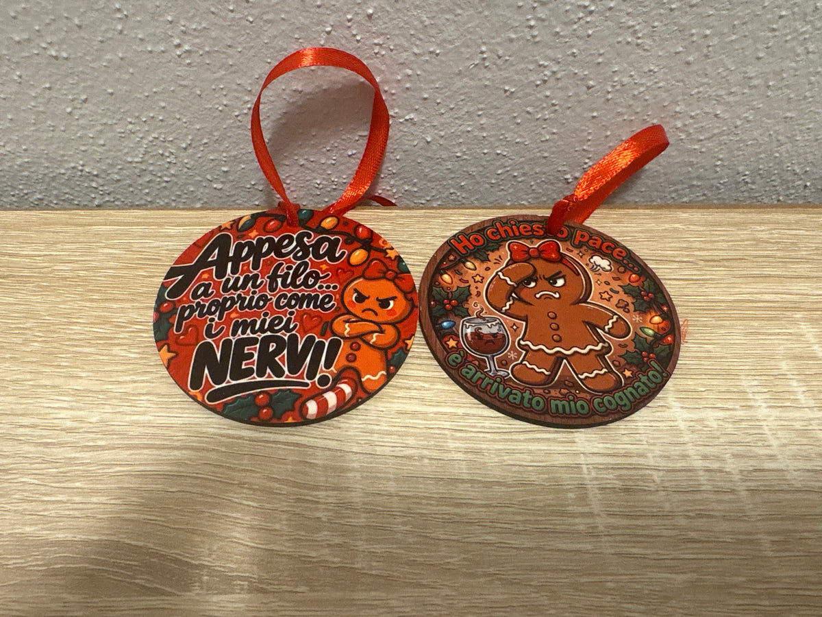 ornamento natalizio personalizzato