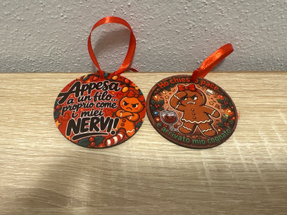 ornamento natalizio personalizzato