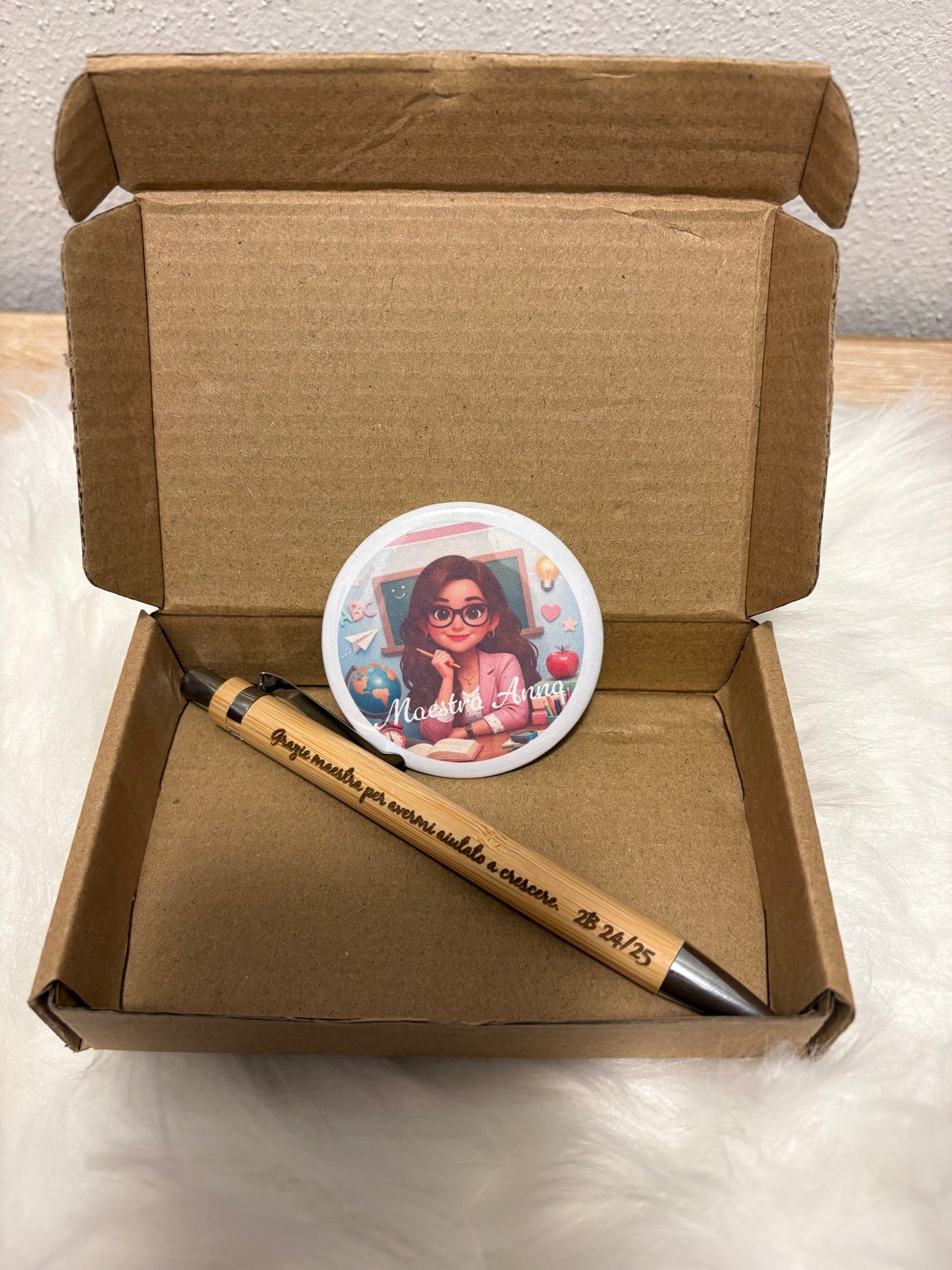 box regalo per le maestre