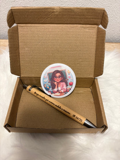 box regalo per le maestre