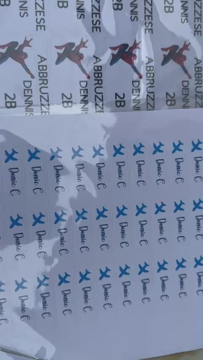 Etichette personalizzate per la scuola