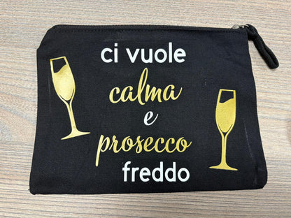 pochette personalizzata con nome o frasi